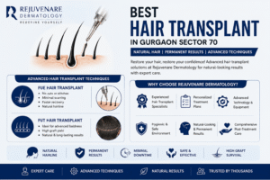 BEST HAIR TRANSPLANT IN GURGAON SECTOR 70
