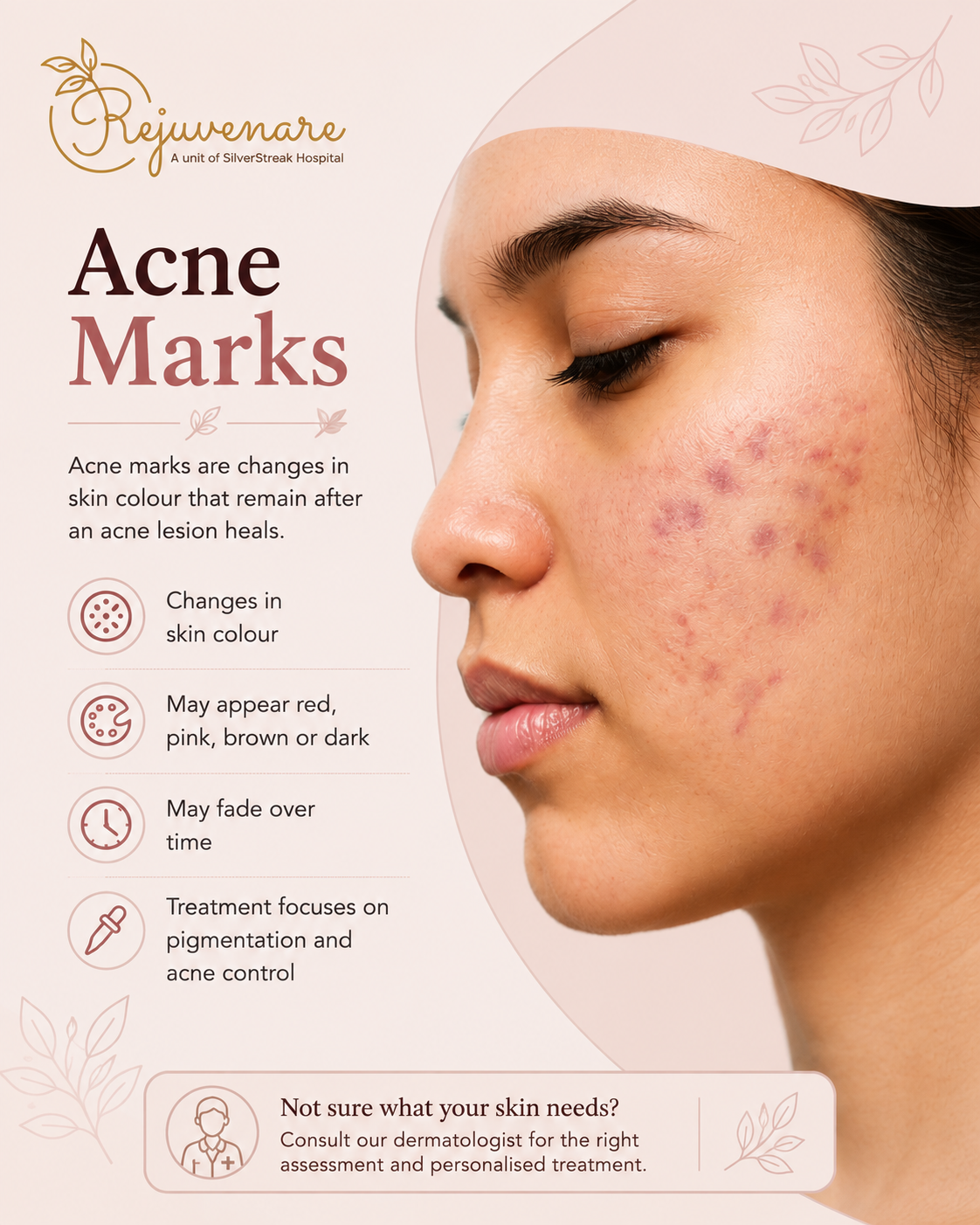 Acne marks — post-acne pigmentation